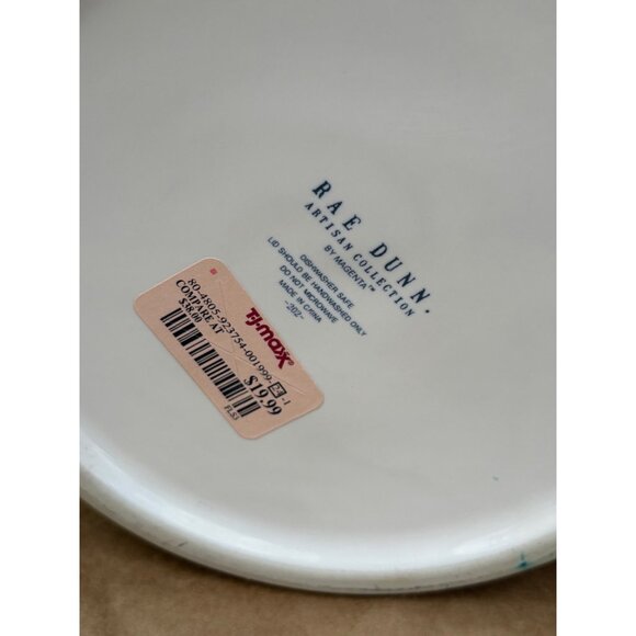 Rae Dunn Gingerbread Cookie Jar Ceramic Canister Fitted Lid Christmas Holiday - Picture 10 of 14